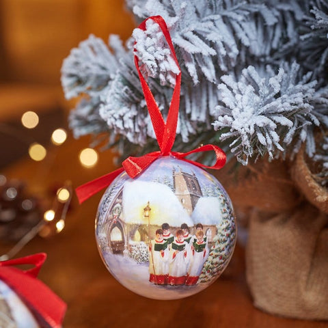 Three Kings Baubles Three Kings Vintage Carolers Baubles – Three Assorted Designs