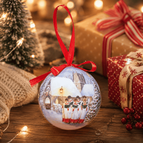 Three Kings Baubles Three Kings Vintage Carolers Baubles – Three Assorted Designs