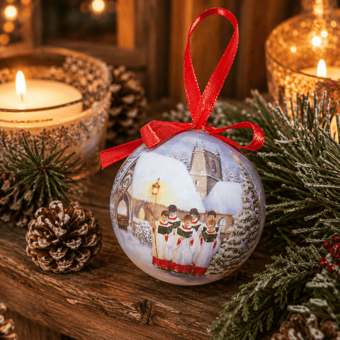Three Kings Baubles Three Kings Vintage Carolers Baubles – Three Assorted Designs