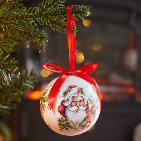 Three Kings Baubles Three Kings Vintage Santa Claus Baubles – Set of 14