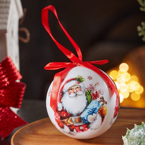 Three Kings Baubles Three Kings Vintage Santa Claus Baubles – Set of 14