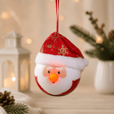 Three Kings Baubles Three Kings Vintage Santa's GloNose Bauble