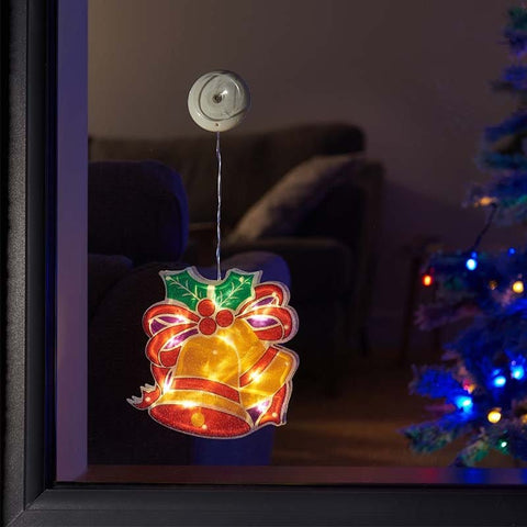 Smart Garden Christmas Lit hanging Decor Three Kings Vintage WindoBells