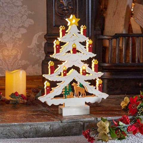 Three Kings Wooden Models & Scenes Three Kings WhimScapes Candle Tree