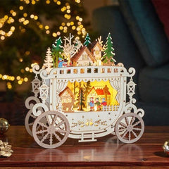 Three Kings Wooden Models & Scenes Three Kings WhimScapes Christmas Carriage