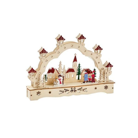 Three Kings Wooden Models & Scenes Three Kings WhimScapes Festive Village