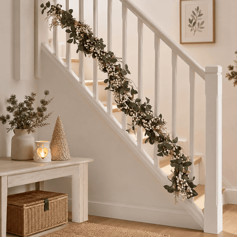 Three Kings Garlands Xmas Three Kings Winter Berry Christmas Garland – 180cm