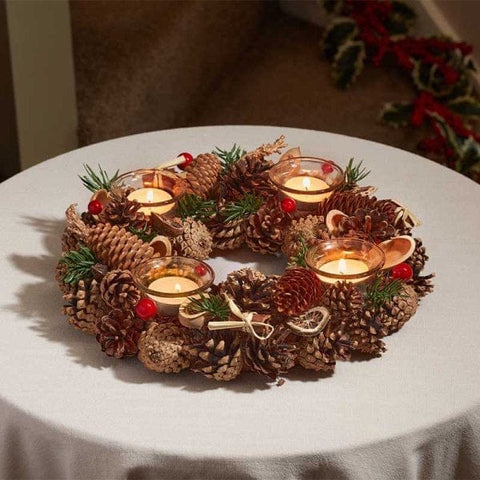 Three Kings Candle Holder Three Kings Winter Spice Quartet Candle Holder 33cm