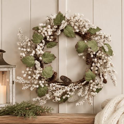 Three Kings Christmas Wreaths Three Kings WinterBerry Christmas Wreath – Assorted Sizes