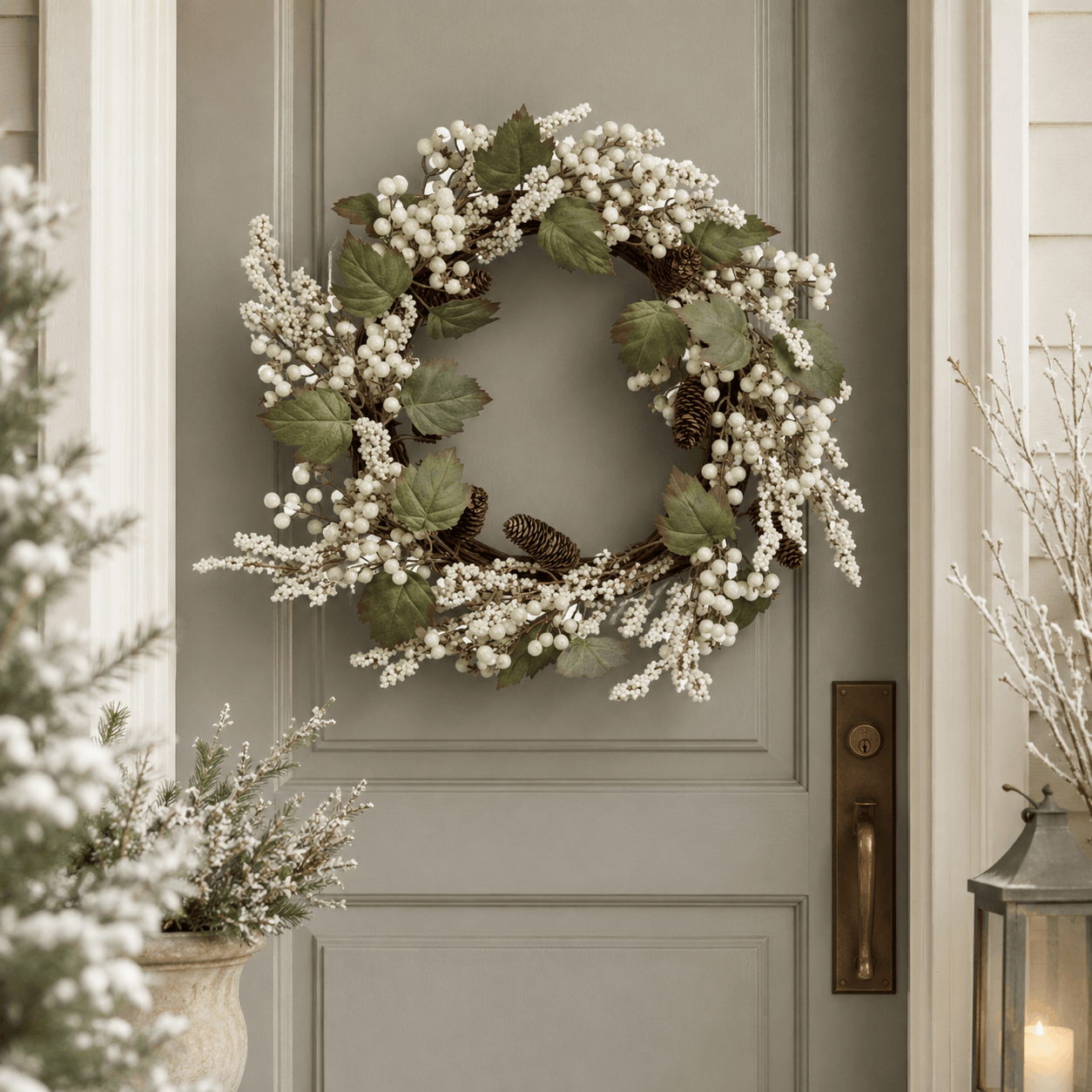 Three Kings Christmas Wreaths Three Kings WinterBerry Christmas Wreath – Assorted Sizes