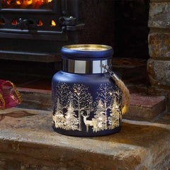 Three Kings Lanterns Christmas Three Kings Wonderland Lantern - Sapphire