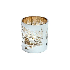 Three Kings Lanterns Christmas Three Kings Wonderland T-Light Holder - White