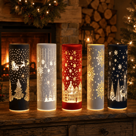 Three Kings Lanterns Christmas Three Kings WonderLight Christmas Decoration - White