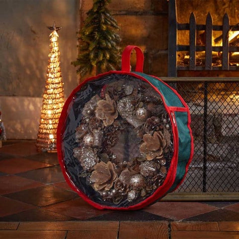 Three Kings Christmas Decor Storage Three Kings Wreath Storage Bag - 40cm