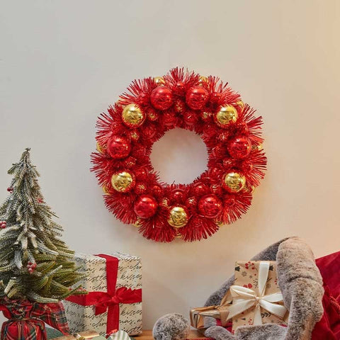 Three Kings Wreaths & Garlands Three Kings X-Bling! Mixed Case Bauble Wreath Decoration