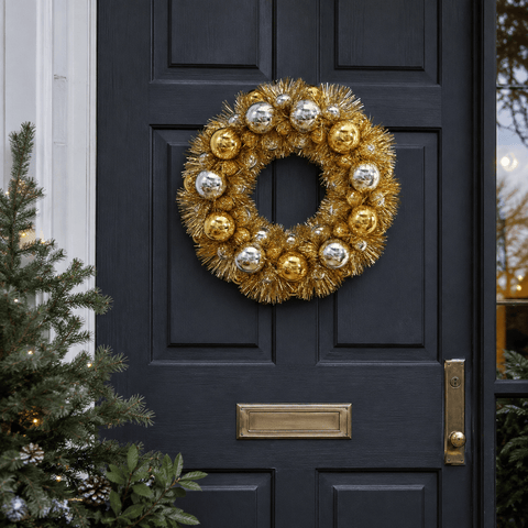 Three Kings Wreaths & Garlands Three Kings X-Bling! Mixed Case Bauble Wreath Decoration
