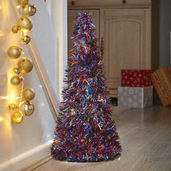 Three Kings Tinsel Trees Three Kings X-Bling! Tinsel Cone