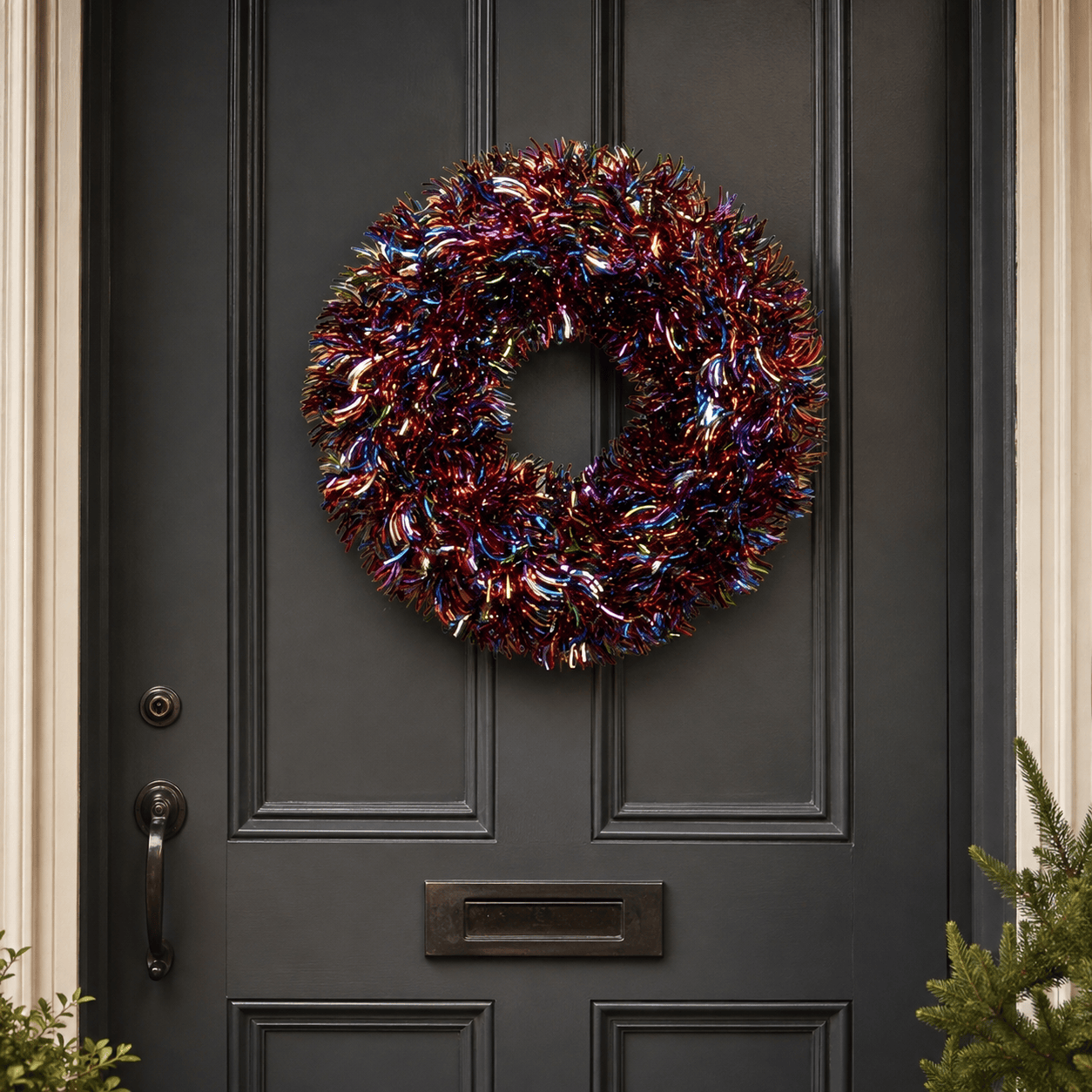 Three Kings Christmas Wreaths Three Kings X-Bling! Tinsel Wreath – 45cm