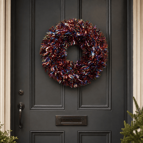 Three Kings Christmas Wreaths Three Kings X-Bling! Tinsel Wreath – 45cm