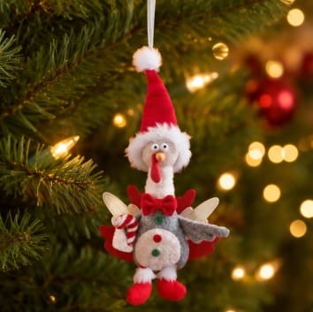 Three Kings Hanging Decor Three Kings Xmas Turkey Pendant