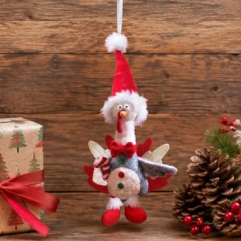 Three Kings Hanging Decor Three Kings Xmas Turkey Pendant