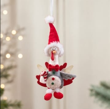 Three Kings Hanging Decor Three Kings Xmas Turkey Pendant