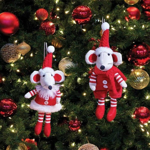 Three Kings Christmas Decor Three Kings Xmouse Pendant Red