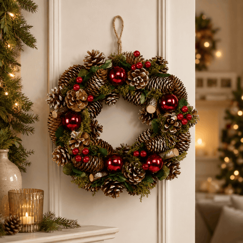 Three Kings Christmas Wreaths Three Kings YuleFest Christmas Wreath – Assorted Sizes