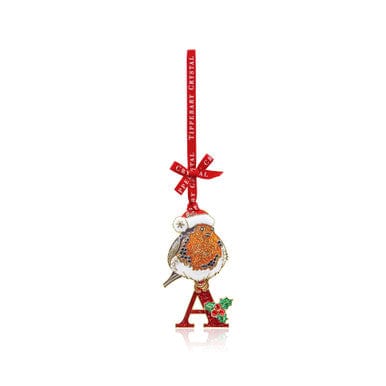 Tipperary Hanging Decor Tipperary Crystal Robin Initial - A