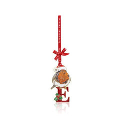 Tipperary Hanging Decor Tipperary Crystal Robin Initial - E
