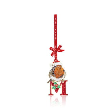 Tipperary Hanging Decor Tipperary Crystal Robin Initial - M