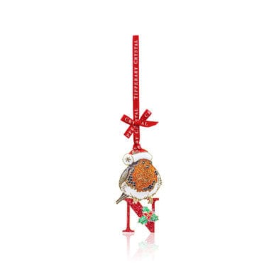 Tipperary Hanging Decor Tipperary Crystal Robin Initial - N