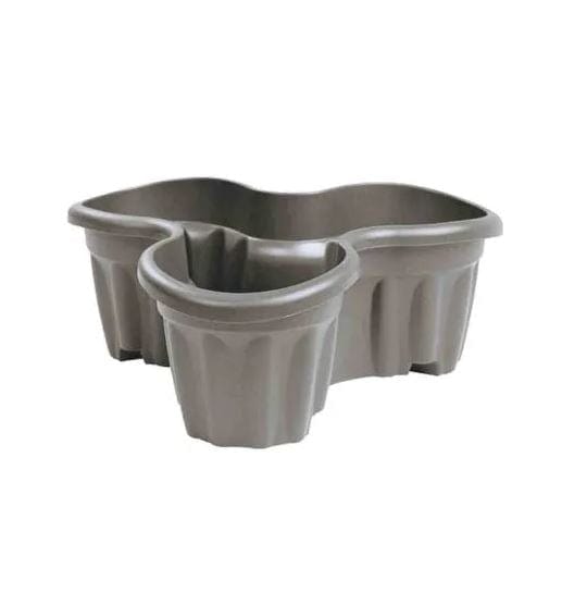 Town & Country Pots & Planters Town and Country 40cm 3 Cell Plastic Planter