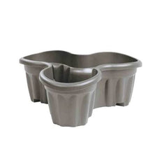 Town & Country Pots & Planters Town and Country 40cm 3 Cell Plastic Planter