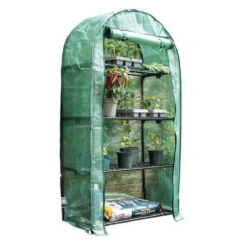Town & Country Greenhouse Growhouse Town & Country 4 Tier Greenhouse Extra Wide