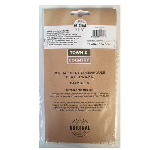 Town & Country Paraffin Heater Wicks Town & Country Greenhouse Heater Wicks 4pk