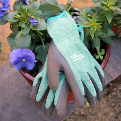 Town & Country Gardening Gloves Town & Country Mastergrip Pro Green Gloves Extra Large