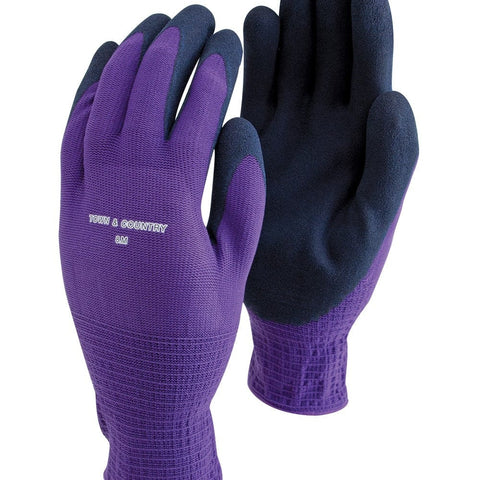 Town & Country Gardening Gloves Town & Country Mastergrip Purple Gloves Small
