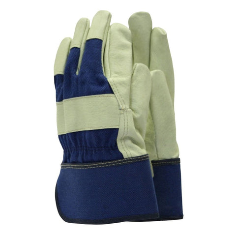 Town & Country Gardening Gloves Town & Country Original Washable Leather Rigger Gloves Large
