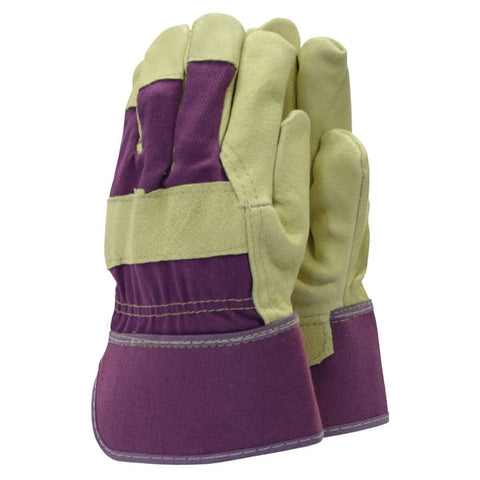 Town & Country Gardening Gloves Town & Country Original Washable Leather Rigger Gloves Medium