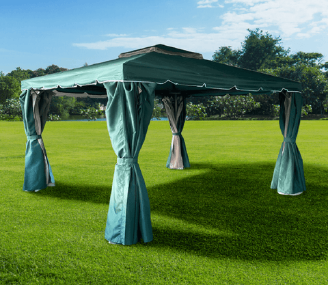 Trowell Garden Living Garden Gazebos Trowell Garden Living Barbados Green Gazebo 3m x 4m