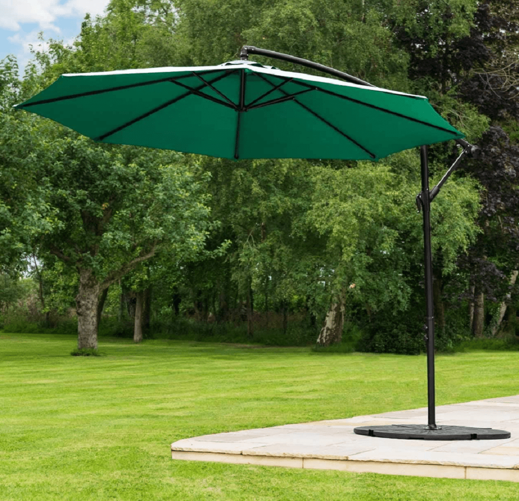 Trowell Garden Living Garden Parasols Trowell Garden Living Cantilever Parasol Green