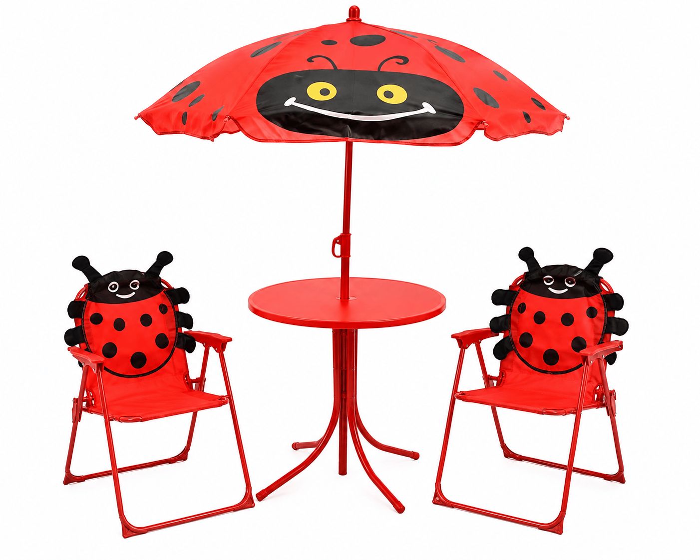Koopman International Garden Furniture Children's Trowell Garden Living Children's Bistro Garden Set Ladybird Design