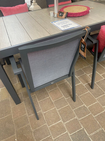 Trowell Garden Living Garden Furniture Trowell Garden Living Colorado 6 Seat Dining Set with Parasol