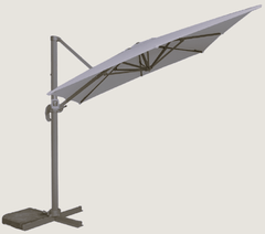 Trowell Garden Living Garden Parasols Trowell Garden Living Galaxy Cantilever Charcoal 3m