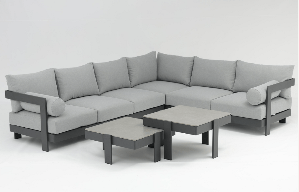 Trowell Garden Living Garden Furniture Trowell Garden Living Orlando Corner Lounge Set Grey