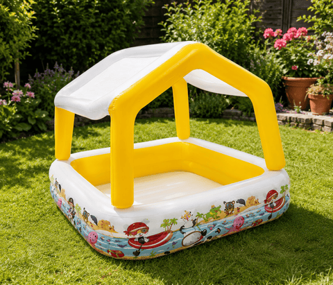 Koopman International Children's Pool Trowell Garden Living Paddling Pool with Canopy