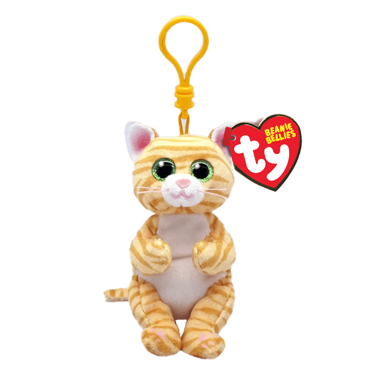 TY Plush Toys TY Clip Beanie Belly Mango Cat