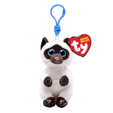 TY Plush Toys TY Clip Beanie Belly Miso Cat