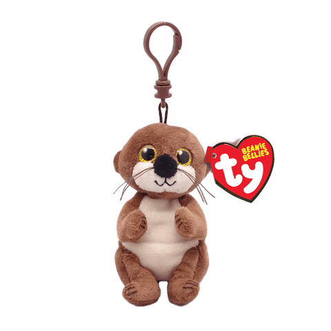 TY Plush Toys TY Clip Beanie Belly Mitch Otter